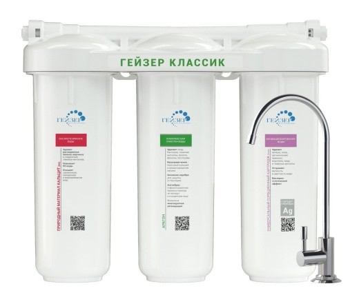 Гейзер Классик для железистой воды